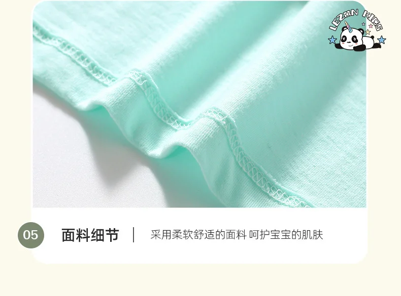 LEZONKIDS - OEM ODM Custom Color Short Sleeve Splicing Kids Dress Cotton Casual Girls Dress for 2 to 14T Girls